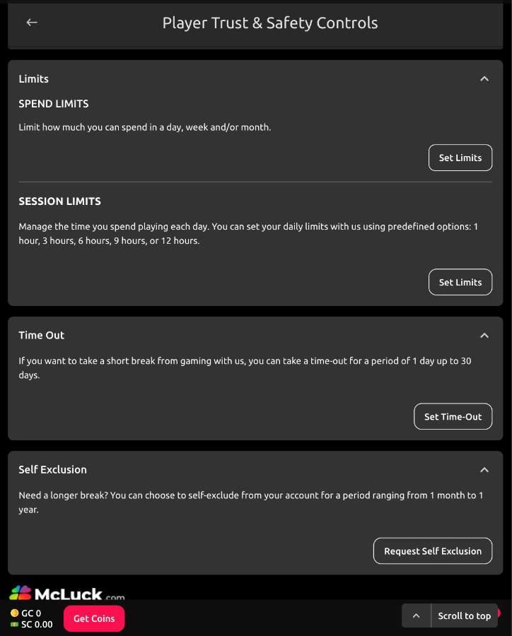 McLuck RG tools mobile
